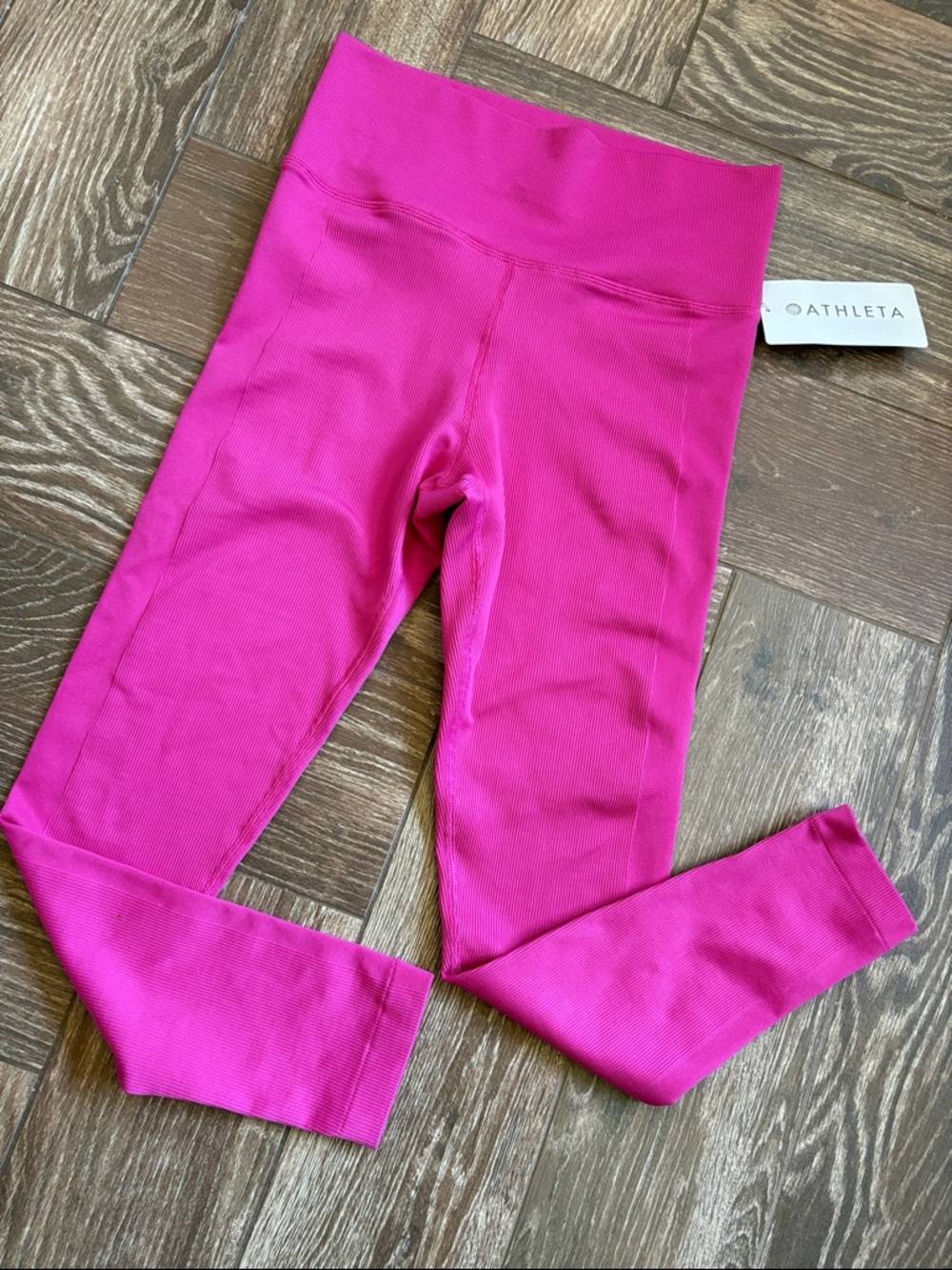 Athleta Hot Pink High-Waist Leggings